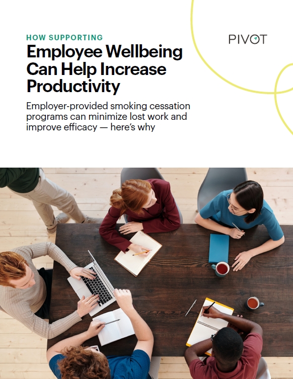 How Supporting Employee Wellbeing Can Help Increase Productivity Whitepaper Cover